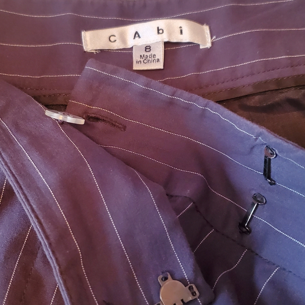 CAbi style# 353 Nob Hill pant size 8 Reg length - Picture 3 of 7